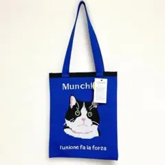 新品★猫 ねこ トートバッグ ジャガード レディース トートバック フラットのサムネイル