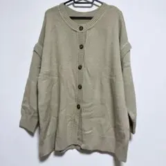 ハニーズ COLZA 長袖カーディガン ベージュ Lサイズ