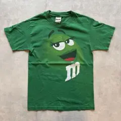 00s M&Ms キャラクターTシャツ Red&yellowグレー GILDAN - メルカリ
