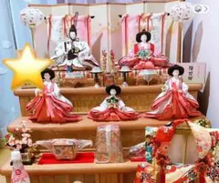 会津塗 雛人形 三段飾り セット ひな祭り - メルカリ