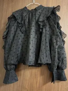 NICE CLAUP ブラウス 長袖