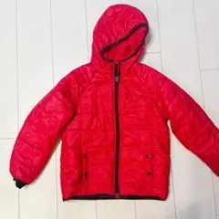 GapKids フード付き中綿コート 130cm レッド