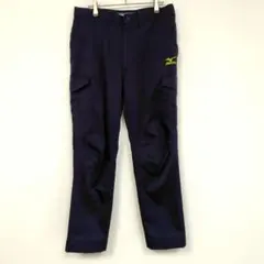 MIZUNO ワークパンツ カーゴパンツ ネイビー Lサイズ スラックスのサムネイル