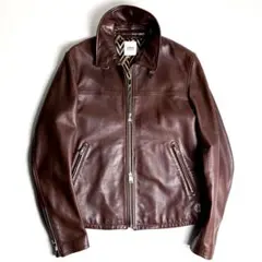 定価53,900【美品】タケオキクチ/シープレザージャケット/羊革/総柄/20sのサムネイル