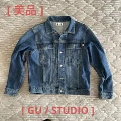 【美品】　GU / STUDIO SEVEN コラボ　デニムジャケット　L