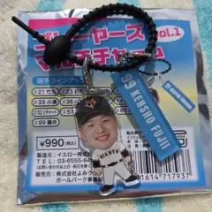 読売ジャイアンツ 藤井健翔選手 プレイヤーズマルチチャーム vol.1
