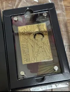 ワンピース　麦わらストア　限定　プレミアムメタルプレート