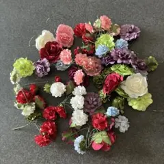 ハンドメイド　手芸　フラワー　造花　大量　まとめ売り　セット