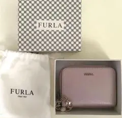 新品未使用　FURLA カードケース コインケース チャーム付き