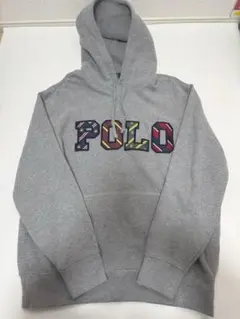 【美品】Polo Ralph Lauren グレー パーカー L