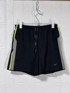 Nike DRI-FIT ランニングショーツ M 黒/ネオンイエロー