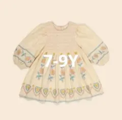 Apolina penny smock dress Cashew 7-9Y - メルカリ