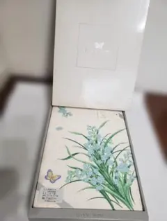 未使用保管品　訳あり　 HANAE MORI 吉祥草 タオルシーツ