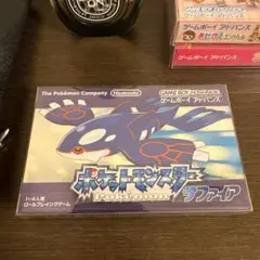 美品　ポケットモンスター　サファイア　GBA