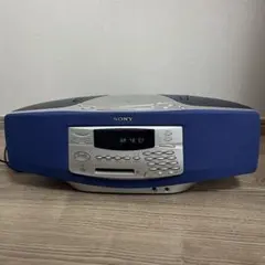 ★美品！お届け可！★ SONY CD・MD ラジカセ パーソナルミニディスクシステム 『MDIO』 ZS-M35　ブルー SONY（ソニー） パーソナルミニディスクシステム SONY ZS-M5 MDIO