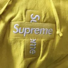 Supreme Cross Box Logo Hooded Sweatshirt