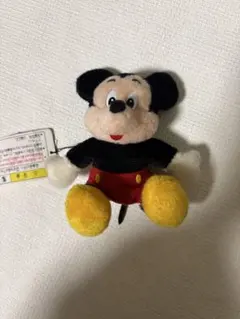 ディズニー　ミッキーマウス ぬいぐるみバッチ