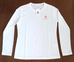 ルコックスポルティフ 長袖Tシャツ レディース Lサイズ ホワイト【新品未使用】