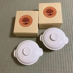 蓋付キャセロール　新品箱入り2点のサムネイル