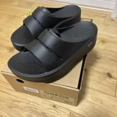 『新品未使用品✨』OOFOS OOmega OOahh Women ブラック