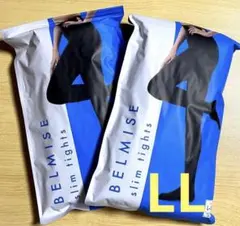 正規品 新品 未開封 BELMISE slim tights L-LL