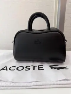 LACOSTE クラッチバッグ ブラック