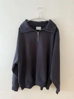 emma clothesダークグレー ジップアップ トレーナー