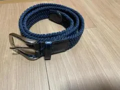 未使用品】Ermenegildo Zegna メッシュ編み込みベルト ネイビー - メルカリ
