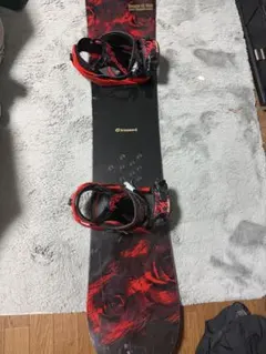 kissmark スノーボード Rouge et Noir セット