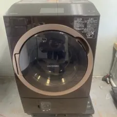 中古購入後未使用】TW-127X8 ドラム式洗濯機 ダークブラウン - メルカリ