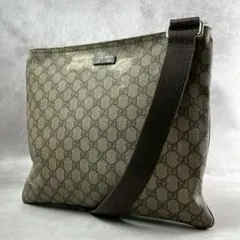 GUCCI GG スプリーム PVC ショルダーバッグ 201446