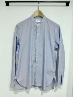 UNITED ARROWS スタンドカラーシャツ (ストライプ)