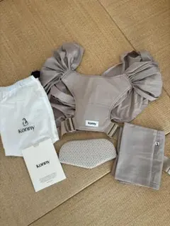 Konny 抱っこひも ベージュ メッシュ