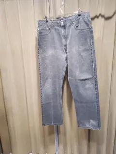 Levi's 505 '01 ブラックデニムパンツ 後染め W40 L30