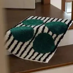 Sowel. ラグマット 45×65 バイカラー ボーダー ミッドセンチュリー
