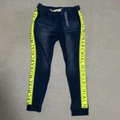 k様購入予定　ベイクレスト　ダメージジョガーパンツ　蛍光イエロー Lサイズ