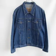 vintage デニムジャケット Gジャン 3rd型 L インディゴ レトロ