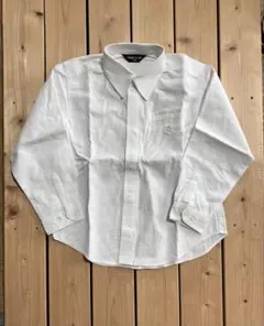 COMME CA ISM 長袖シャツ 110cm ホワイト★入学式★