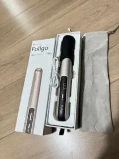 Foligo 2wayヘアアイロン シルバー/ブラック