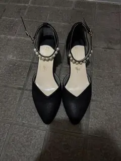 オリエンタルトラフィック ストラップパンプス ヒール パール