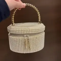 パーティーバッグ　パール