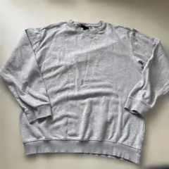 H&M リラックスフィット グレー スウェット