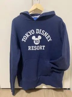 東京ディズニーリゾート パーカー LL ネイビー