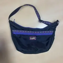 x-girl 黒 ショルダーバッグ