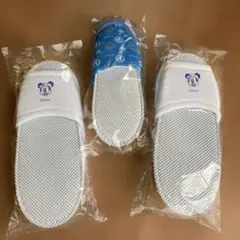 【新品未使用】ディズニーアンバサダーホテル アメニティ スリッパ　大人2子1計3