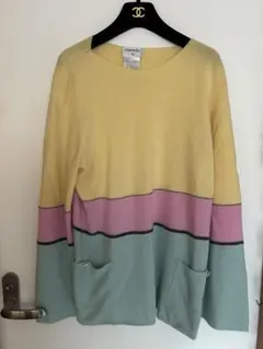 CHANEL VINTAGE シャネル ピュアカシミヤ100% セーターのサムネイル