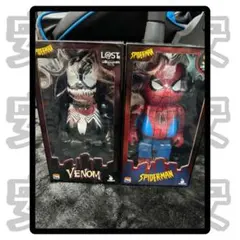 ベアブリック400% スパイダーマン/ヴェノム