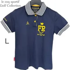 le coq GOLF ルコックゴルフ レディース 半袖 ポロシャツ L