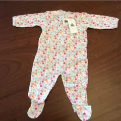 プチバトー 足つきロンパース