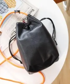 Leather String Bag レザーナップサック y2k swag - メルカリ